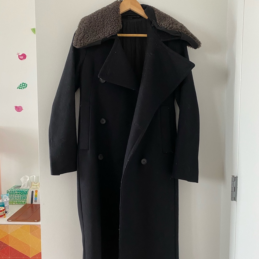 All Saints size 2 EU 34 long coat